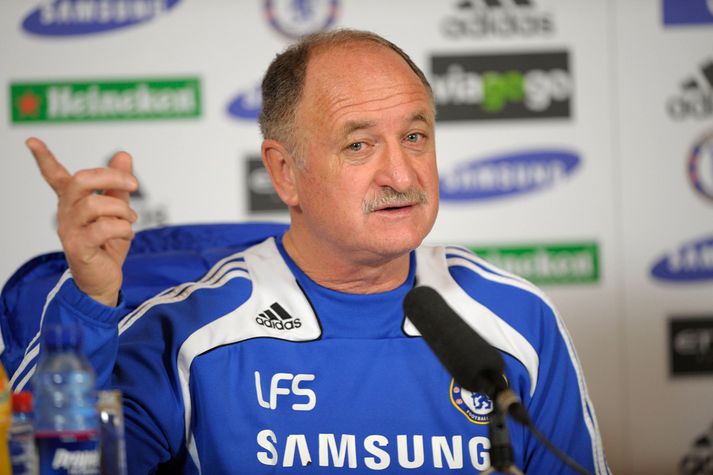 Scolari er hann stýrði Chelsea.