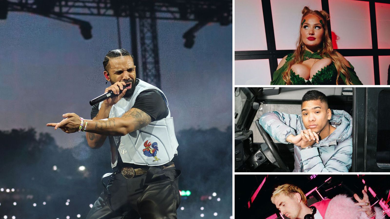 Þre­föld út­gáfa Drake: „Þessi gaur er stærsti rappari allra