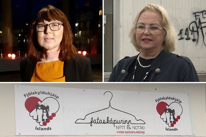 Sabine Leskopf er formaður fjölmenningarráðs Reykjavíkurborgar og Ásgerður Jóna Flosadóttir er formaður Fjölskylduhjálpar Íslands.