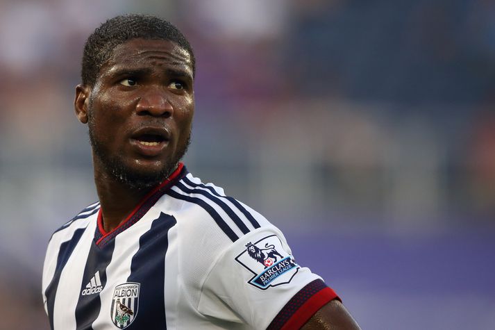 Brown Ideye í æfingarleik með WBA.