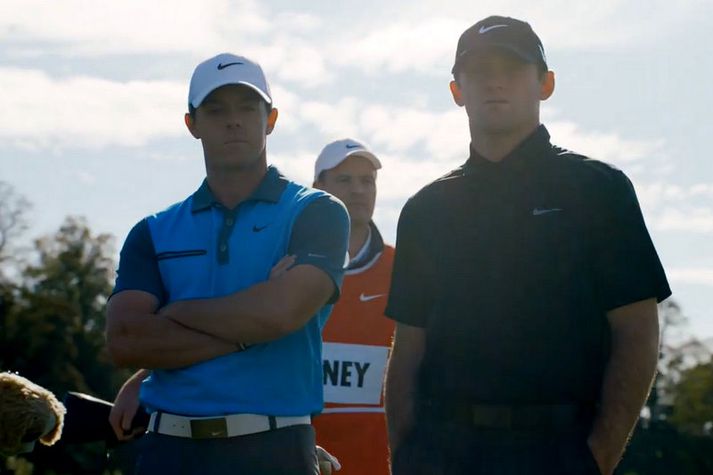 Wayne Rooney og Rory McIlroy.