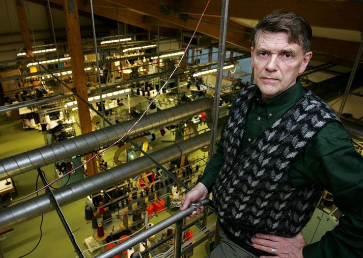 Finnst undarlegt að íslensk ull sé send til útlanda þegar illa gengur að fá nóg magn af henni til framleiðslu innanlands.
Fréttablaðið/Valli