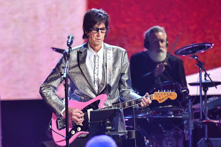 Ric Ocasek var meðal stofnmeðlima The Cars um miðjan áttunda áratugarins.
