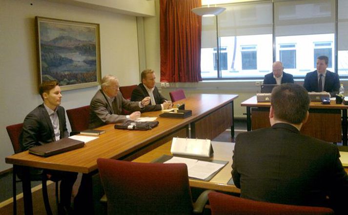 Nefndarfundur efnahags- og viðskiptanefndar Alþingis í dag.