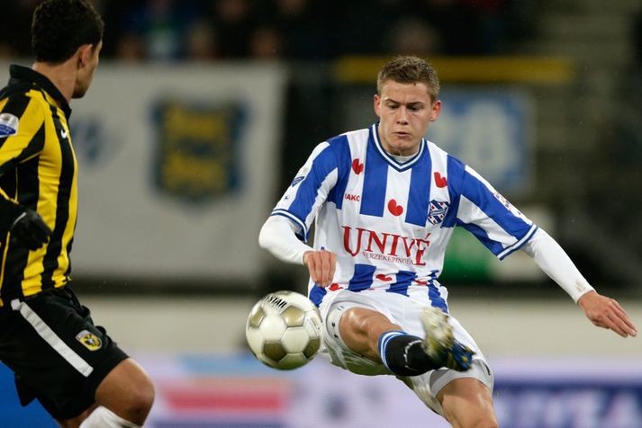 Alfreð Finnbogason í leik með Heerenveen