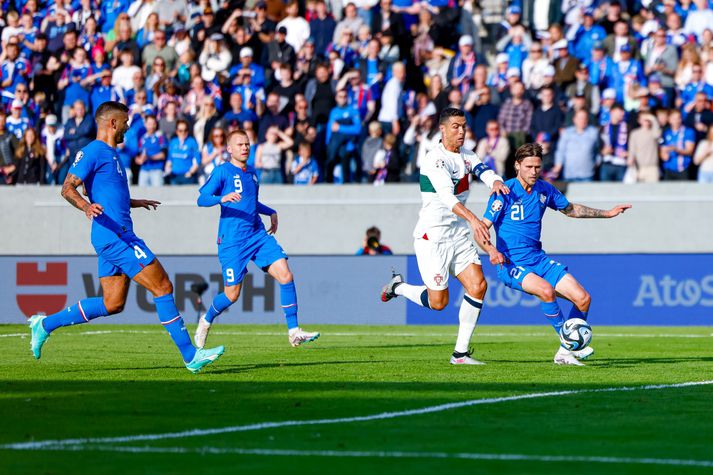 Hvað gerir Cristiano Ronaldo gegn Íslandi í dag?