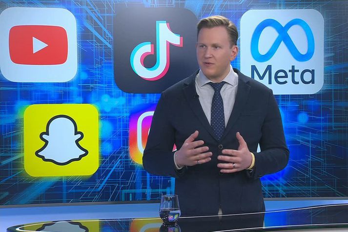 Skúli Bragi Geirdal, sviðsstjóri hjá Netvís, ræddi dóminn og þau áhrif sem hann gæti haft á samfélagsmiðla í kvöldfréttum. 