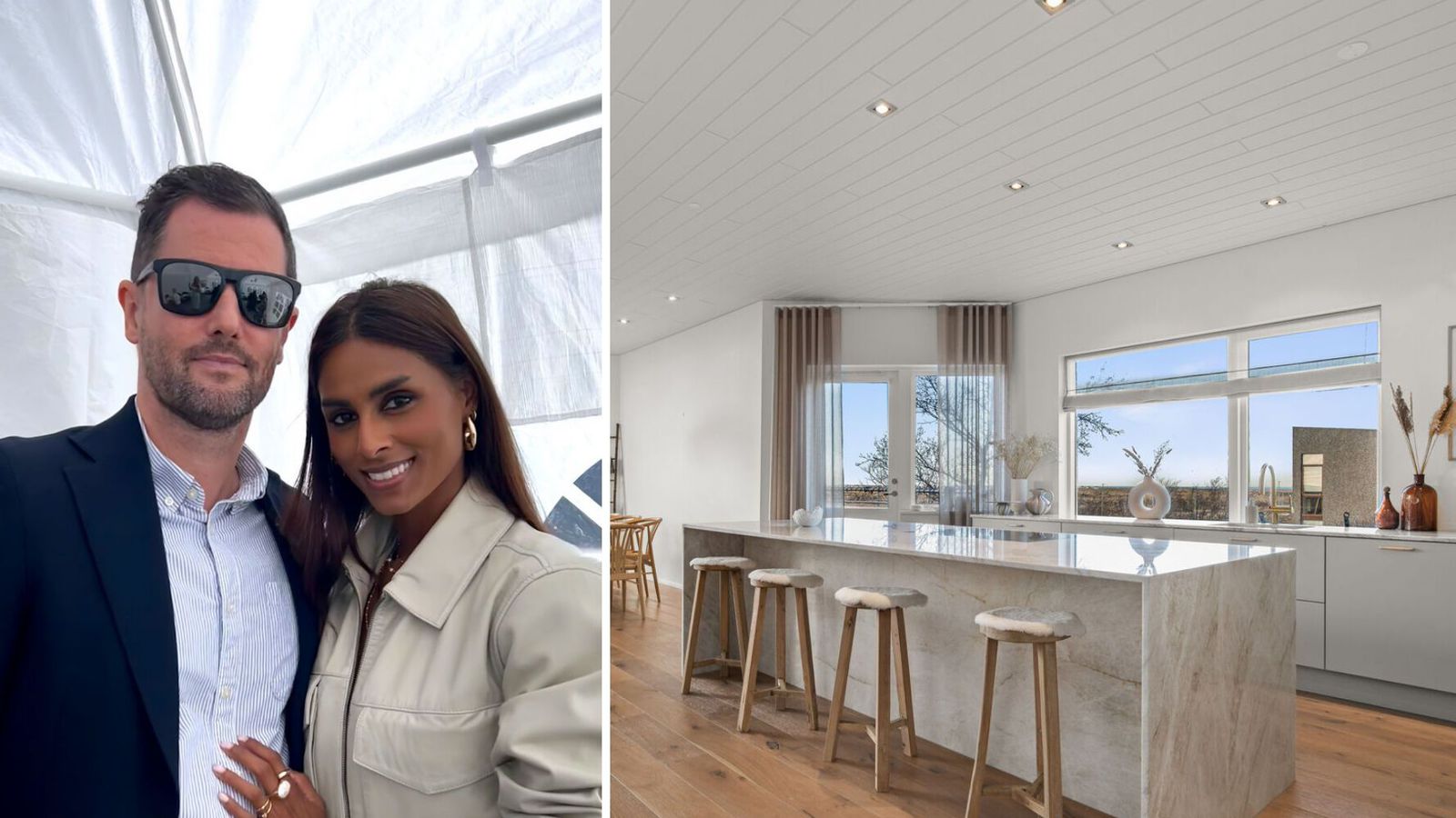 Brynja Dan og Jóhann selja slotið eftir breytingar