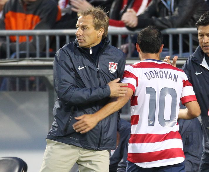 Takk fyrir komuna Landon. Klinsmann er ekki á því að hleypa Landon Donovan beint aftur í landsliðið.