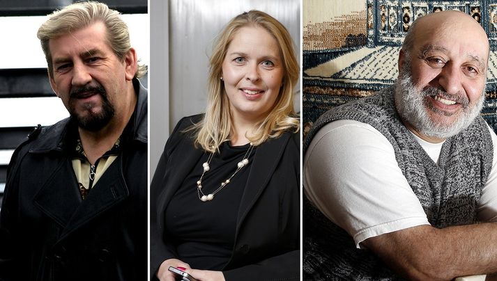 Gylfi Ægisson, Sveinbjörg Birna Sveinbjörnsdóttir og Salmann Tamimi.