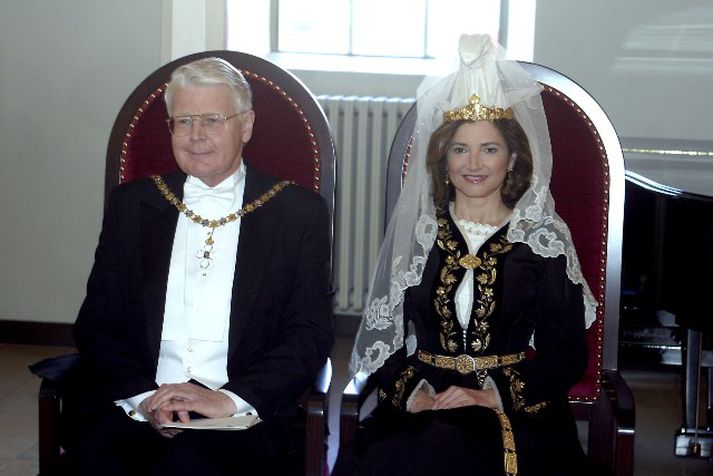 Ólafur Ragnar og Dorrit árið 2004.