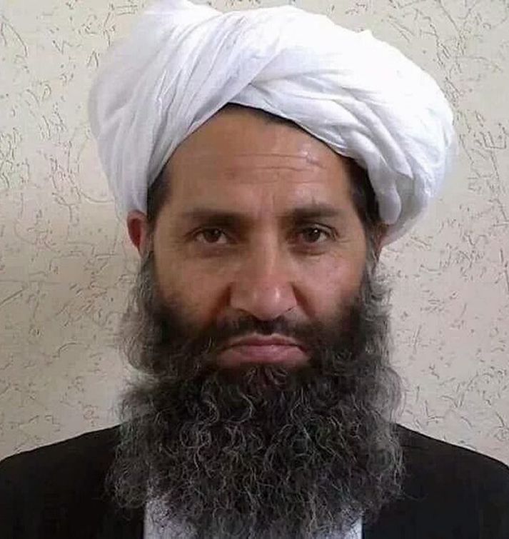 Mawlawi Hibatullah Akhundzada, nýr leiðtogi Talibana.