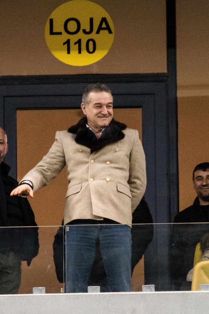 Gigi Becali, eigandi FC Steaua Bucharest.