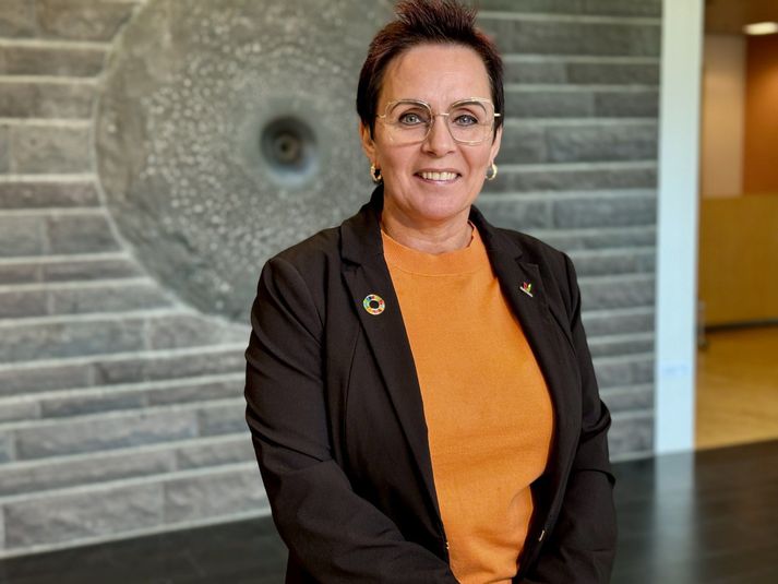 Bjarkey Olsen Gunnarsdóttir er matvælaráðherra.