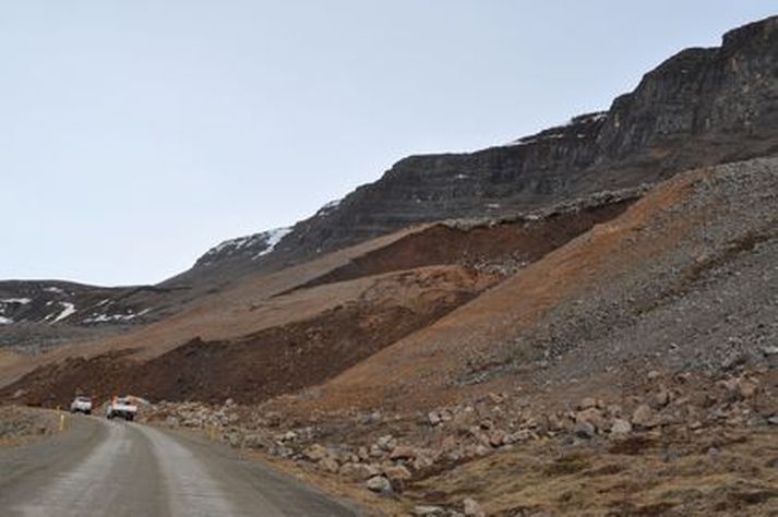 Skriða í Kjálkafirði.