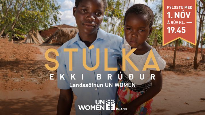 Landssöfnun UN Women fer fram á RÚV næstkomandi föstudagskvöld.