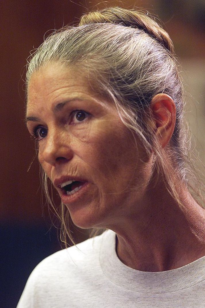 Leslie Van Houten. Þessi mynd var tekin árið 2003.