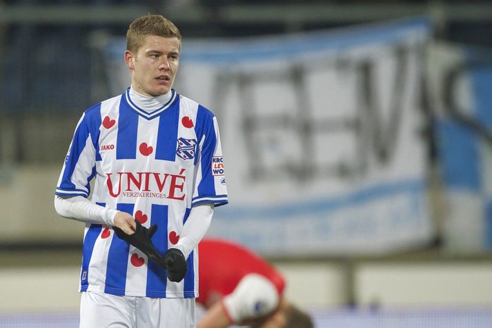 Alfreð Finnbogason í leik með Heerenveen.