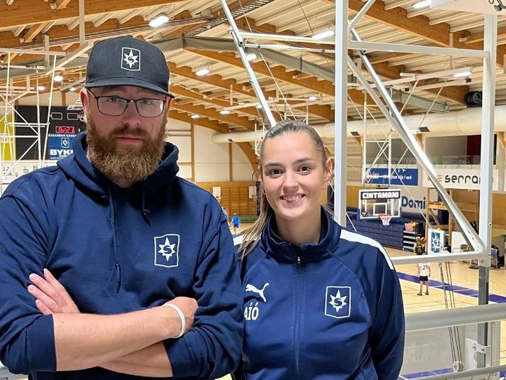 Auður Jónsdóttir og Arnar Guðjónsson eru aðalþjálfarar Stjörnunnar