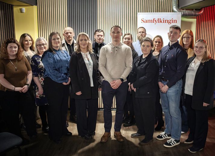 Stefán Þór Eysteinsson bæjarfulltrúi leiðir listann.