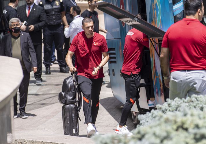 Merih Demiral og félagar í tyrkneska landsliðinu fóru heim með skottið á milli lappanna eftir að hafa tapað öllum leikjum sínum á EM.