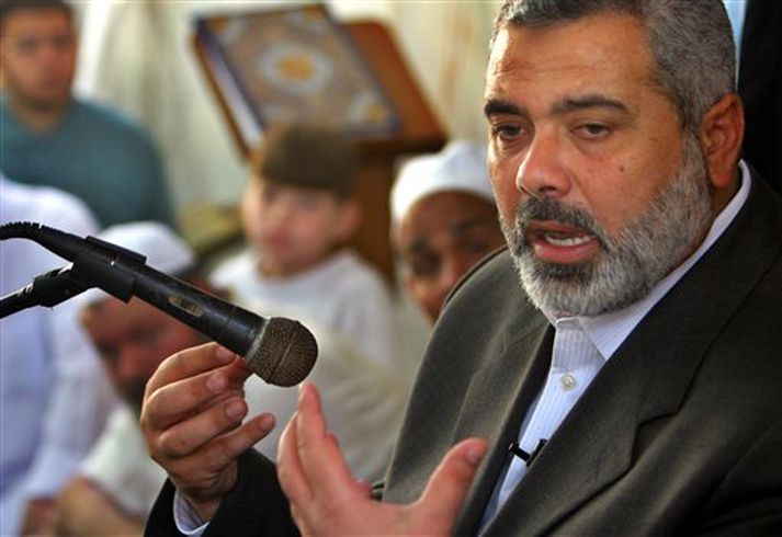 Ismail Haniyeh, forsætisráðherra í heimastjórn Palestínumanna.
