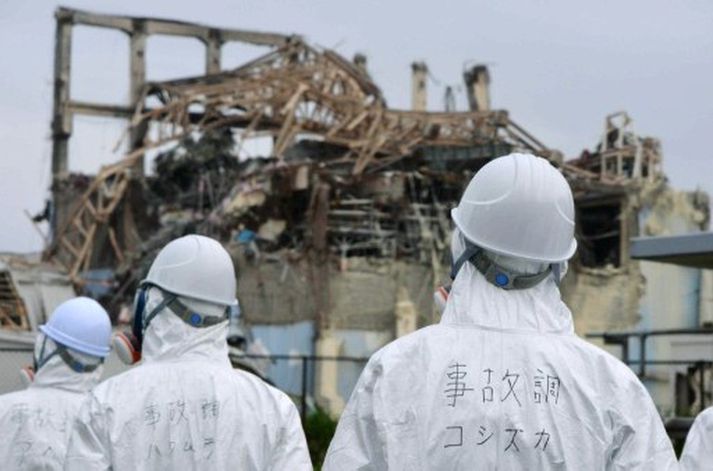 Í kjölfar jarðskjálftans bræddu þrír kjarnaofnar Fukushima orkuversins úr sér.