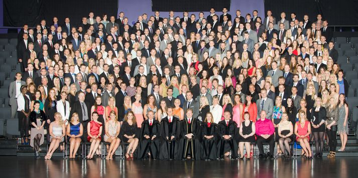 Útskriftarhópur dagsins.