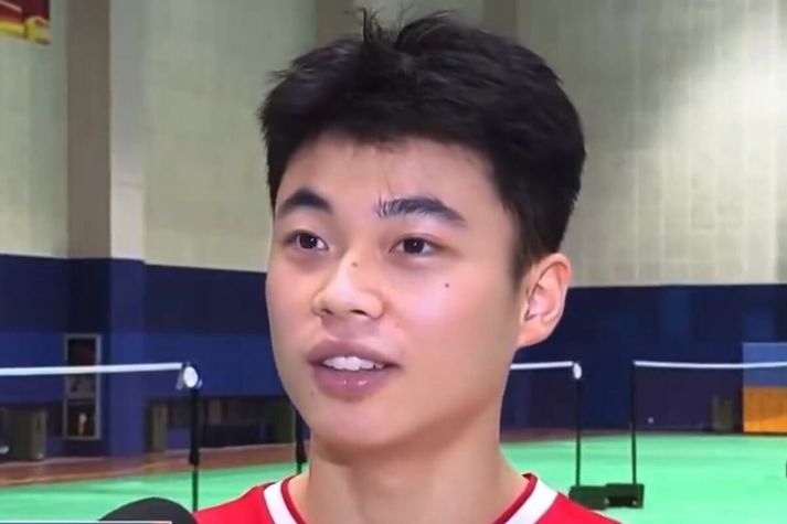 Zhang Zhijie þótti öflugur spilari enda þarf mikið til að komast í unglingalandslið Kína í badminton.