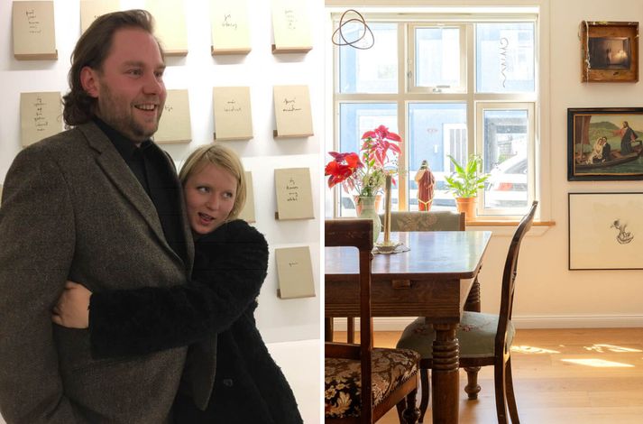 Leifur Ýmir og Katrína selja íbúð í miðbæ Reykjavíkur.