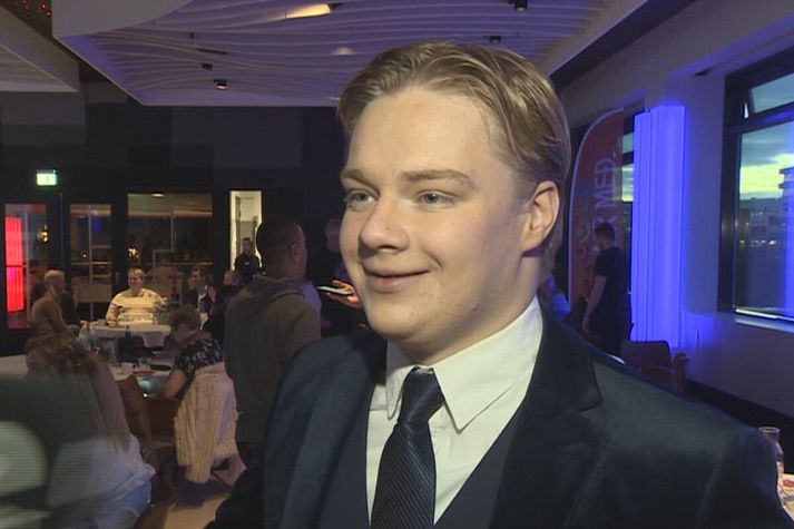 Snævar Örn Kristmannsson, sundkappi úr Breiðabliki er íþróttamaður ársins 2025 hjá ÍF