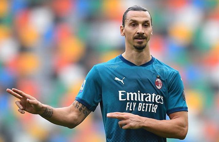 Zlatan skoraði um helgina og því verður hann á dagskrá í ítölsku mörkunum.