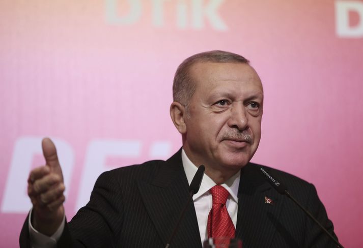 Recep Tayyip Erdogann, forseti Tyrklands.