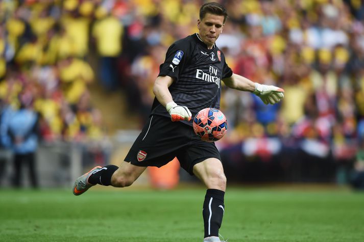 Szczesny lék úrslitaleik FA-bikarsins á síðasta tímabili.