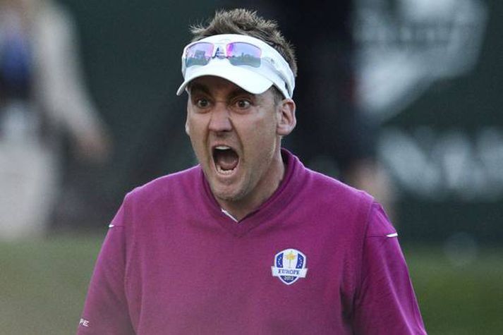 Ian Poulter er einn sá besti í holukeppni.