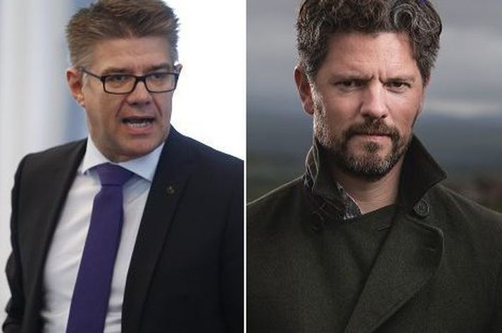 Gunnar Bragi Sveinsson utanríkisráðherra og Dagur B. Eggertsson borgarstjóri hafa tekist á um flugsamgöngur á Facebook í dag.