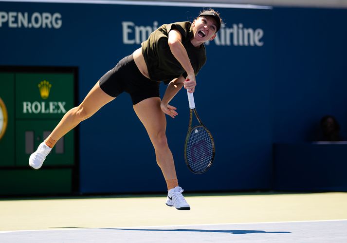 Simona Halep hefur verið dæmd í fjögurra ára keppnisbann.