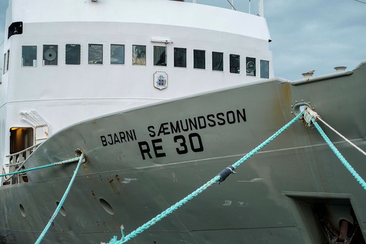 Bjarni Sæmundsson rannsóknarskip Hafrannsóknastofnunar.
