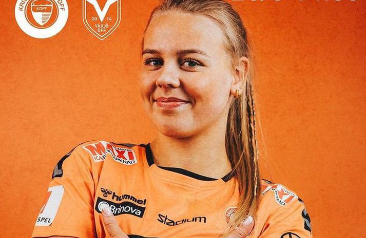 Emelía Óskarsdóttir hefur spilað sinn síðasta leik fyrir Kristianstad.