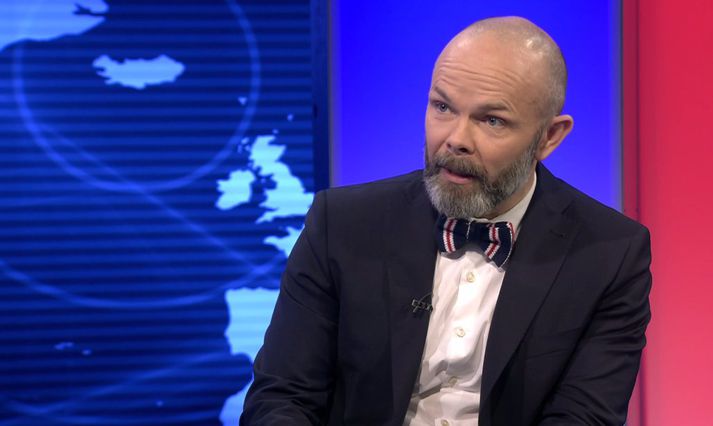 Baldur Þórhallsson, prófessor í stjórnmálafræði, greindi stöðuna í kosningunum í kvöldfréttum Stöðvar 2.