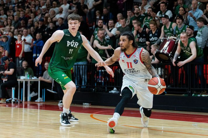 Darwin Davis og Tómas Valur Þrastarson verða samherjar á næsta tímabili.