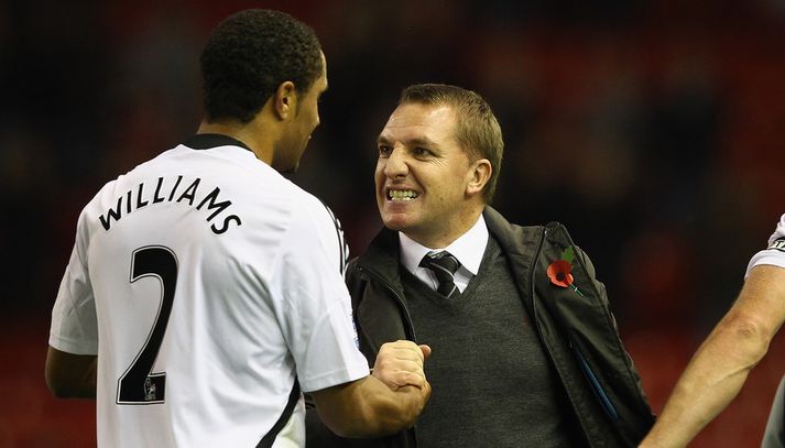 Brendan Rodgers, stjóri Swansea.