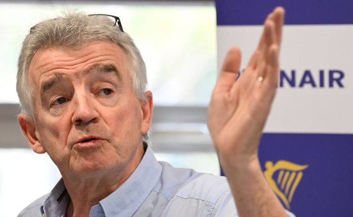 Michael O'Leary forstjóri Ryanair segir Keflavíkurflugvöll allt of dýran.