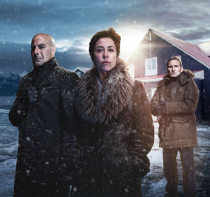 Stanley Tucci, Sofie Grabol og Christopher Eccleston, nokkrir af aðalleikurum Fortitude.