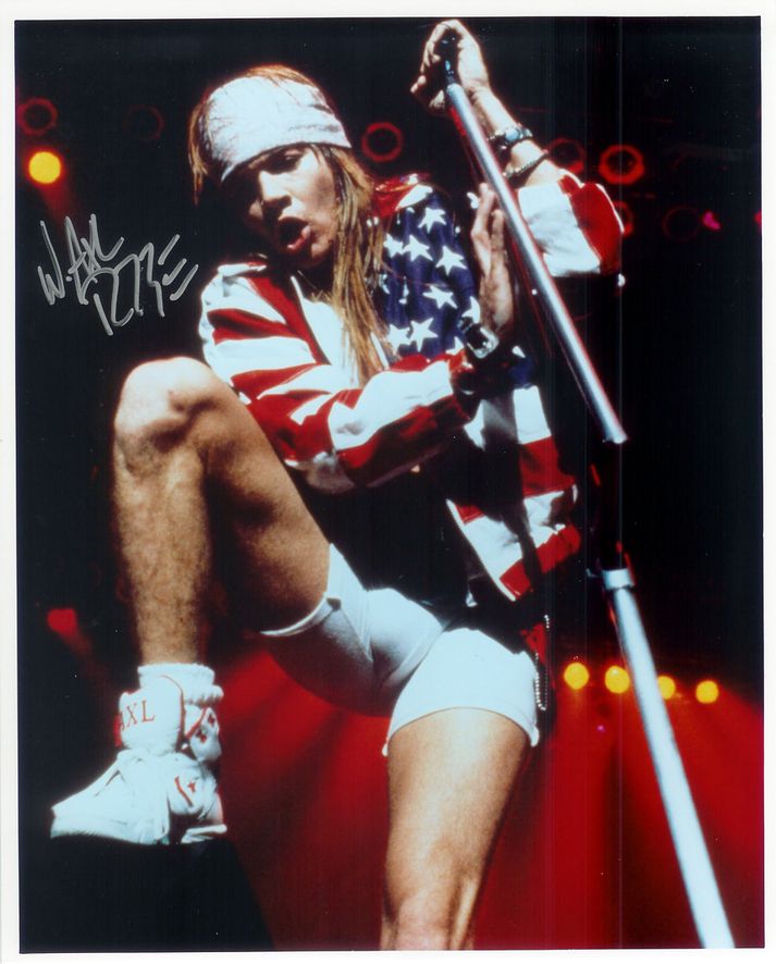 Axl Rose í miklum ham