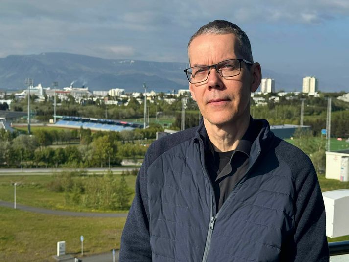 Þorsteinn segir vindátt algjörlega ráða því hvernig aðstæður eru vegna eldgossins.