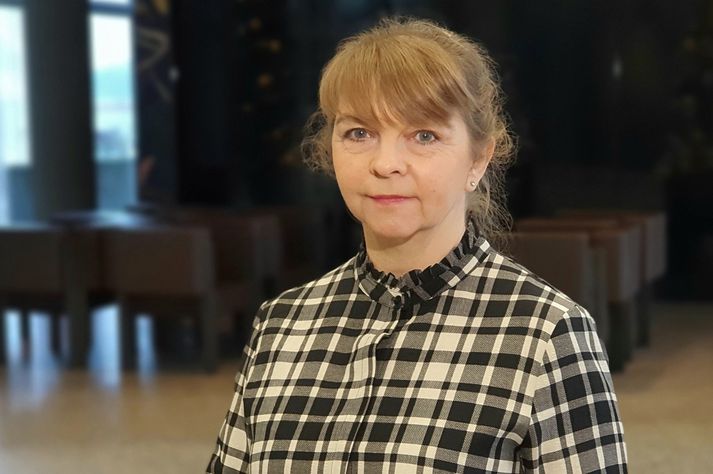 Unnur Sverrisdóttir, forstjóri Vinnumálastofnunar. 