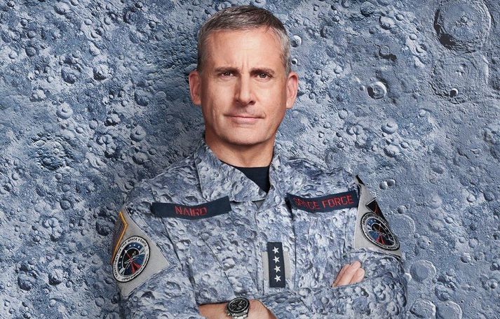 Steve Carell leikur aðalhlutverkið í Space Force.