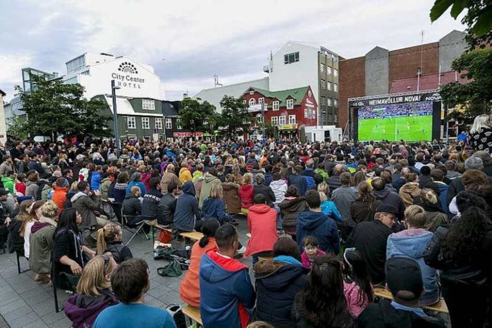 Það verður væntanlega rosaleg stemning á Ingólfstorgi.