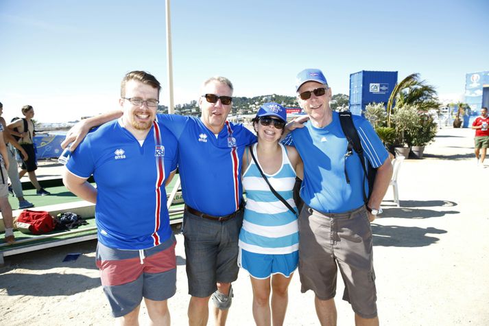 Ásgerður María Franklín, Tómas Guðmundsson, Guðmundur Stefán Jónsson og Stefán Franklín.